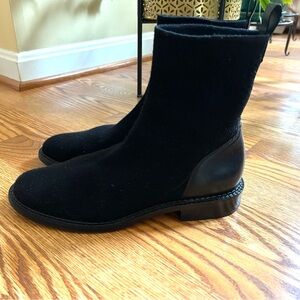 VINCE ankle knit sock booties / boots